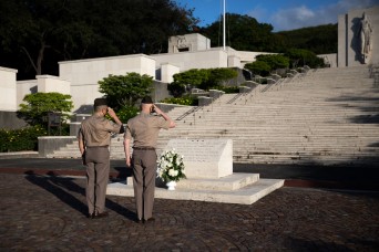 US Army Chief of Chaplains visits National Memorial Cemetery of the Pacific