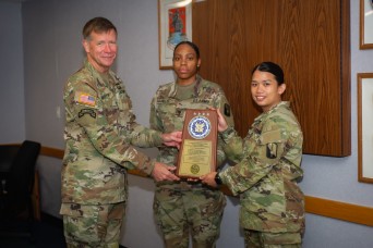 55th Combat Camera Supply Room Wins Army-wide Annual Supply Excellence Award. 