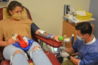 ‘A GREATER PURPOSE’ -
Military blood program relies on donors
